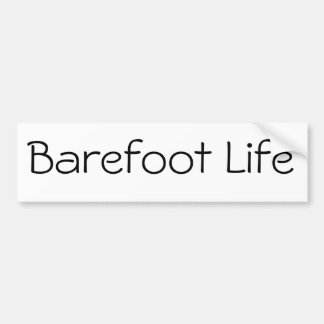 Sticker voor barefoot Life