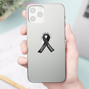 Sticker voor bewustwording van huidkanker