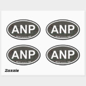 Sticker voor boogtoewijzing (witte tekst) (Vel)