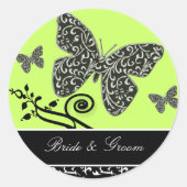 Sticker voor briden en rondzwevende vlinnen (Voorkant)