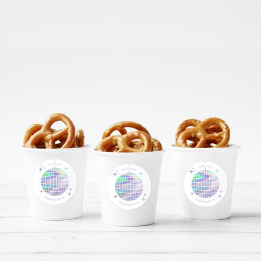 Sticker voor de laatste disco vrijgezellenfeest Di