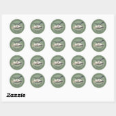 Sticker voor eigen merk envelop (Vel)