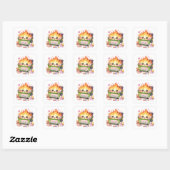 Sticker voor emotionele steunbrand (Vel)