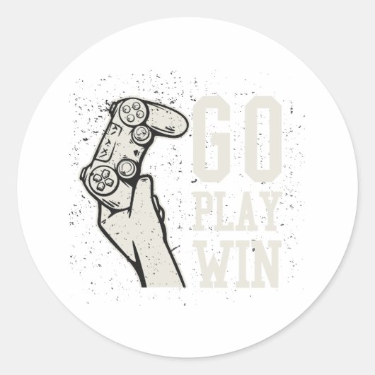 Sticker voor gaming (Voorkant)