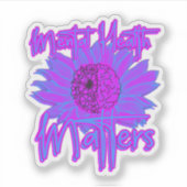 Sticker voor geestelijke gezondheid (Voorkant)