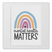 Sticker voor geestelijke gezondheid (Voorkant)