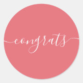 Sticker voor gefeliciteerd (Voorkant)