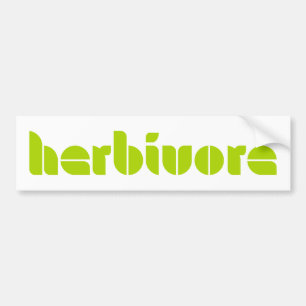 Sticker voor herbivoor