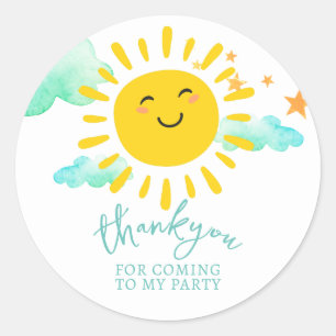 Sticker voor het Dankfeestje Rond de Zon