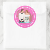Sticker voor het huwelijk (Tas)