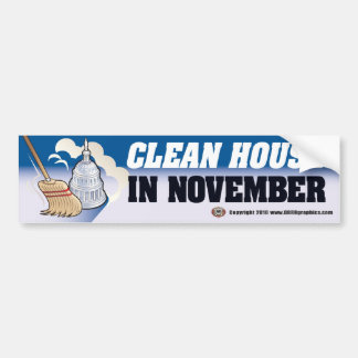 Sticker voor het schoonmaken van het huis