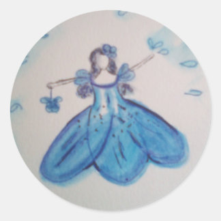 Sticker voor het weddenschap tussen meisjes