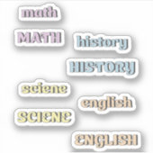 Sticker voor hoogleraren (Voorkant)