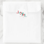 Sticker voor kerstcadeautjes (Tas)