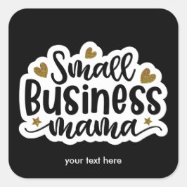 Sticker voor kleine zakelijke mama