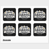Sticker voor kleine zakelijke mama (Vel)