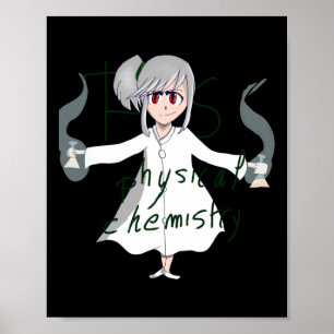 Sticker voor natuurkunde en scheikunde poster