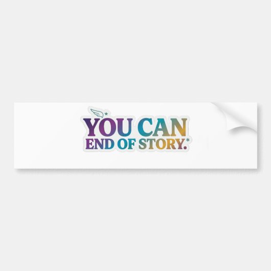 Sticker voor op de bumper (Voorkant)