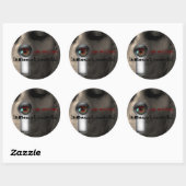 [sticker voor opening] ronde sticker (Vel)