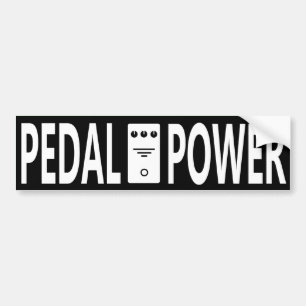 Sticker voor pedaal kracht