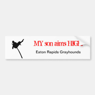 Sticker voor polsstokhoogspringers