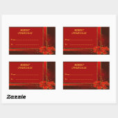 Sticker voor pretkerst (Vel)