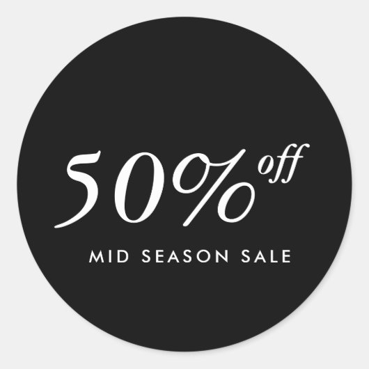 Sticker voor productverkoop (Voorkant)