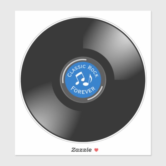  Sticker voor vinylrecord (Vel)