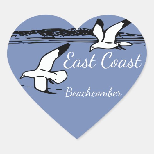 Sticker voor zeegarnaal oostkust Beachcomber (Voorkant)