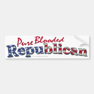 Sticker voor zuivere Republikeinen