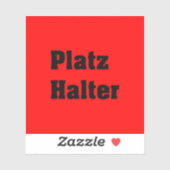 Sticker Vorlage (Feuille)