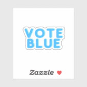 Sticker Vote bleu (Feuille)