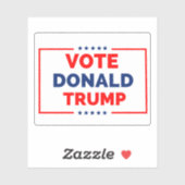 Sticker Vote Donald Trump 2024 (Feuille)
