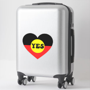 Sticker Vote Oui À La Voix - Voix Indigène