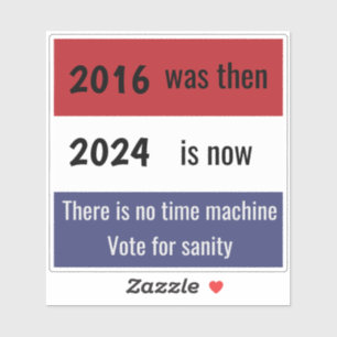 Sticker Vote pour Sanity
