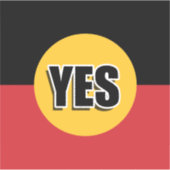 Sticker Votez oui (Devant)