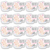 Sticker Votre Commande M'A Fait Squete Cute Pig Pun Busine (Devant)