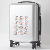 Sticker Votre Courrier Heureux Est Arrivé (Sur valise)