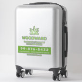 Sticker Votre entreprise de logo | Service de soins de la  (Sur valise)