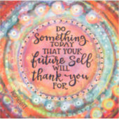 Sticker Votre futur Merci Inspiration (Devant)