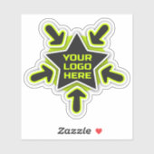 Sticker Votre logo (Feuille)