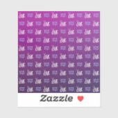 Sticker Votre logo | 2 Images téléchargées ou logos profes (Feuille)