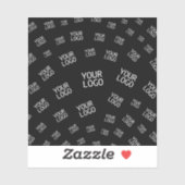 Sticker Votre logo de conception, de photo ou d'entreprise (Feuille)