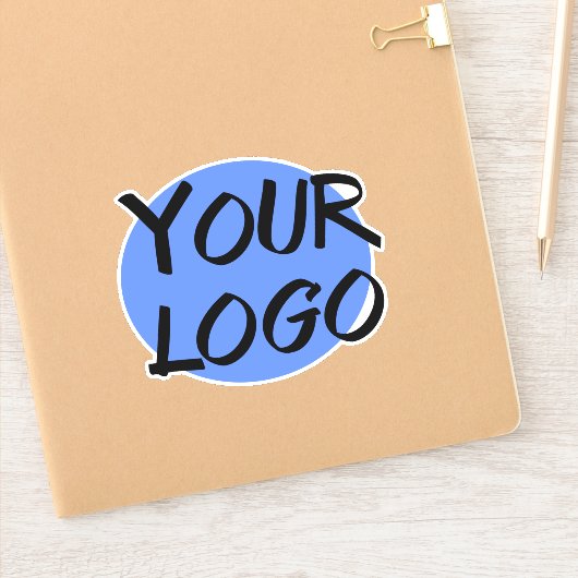 Sticker Votre logo d'entreprise personnalisé (Carnet)