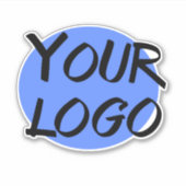 Sticker Votre logo d'entreprise personnalisé (Devant)
