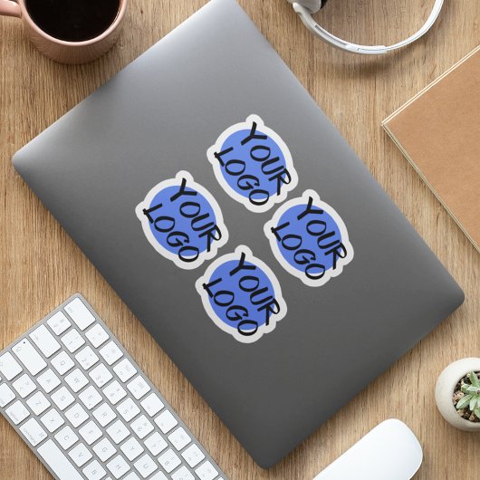 Sticker Votre logo d'entreprise personnalisé multiple
