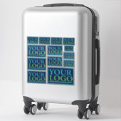 Sticker Votre logo ici, Nom commercial Promo, do-it-yourse (Sur valise)