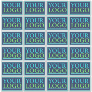 Sticker Votre logo ici Nom d'entreprise Promo do-it-yourse