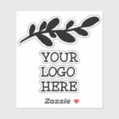 Sticker Votre logo Kiss Cut (Feuille)