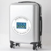 Sticker Votre logo, nom commercial, adresse ou tout autre (Sur valise)